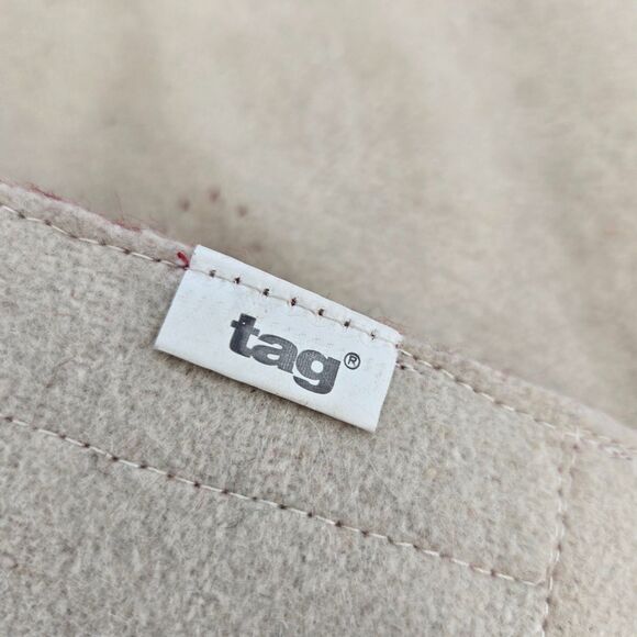 TAG Brand Wool Felt Christmas Table Mantel Runner 14 x 90 in Mistletoe Ornaments - Picture 6 of 7